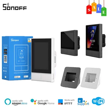SONOFF NSPanel Smart Scene Switch Дисплей WiFi Интеллектуальный термостат ЕС / США WiFi Дисплей Управление «все в одном» Работа с приложением Alexa Google Home Ewelink