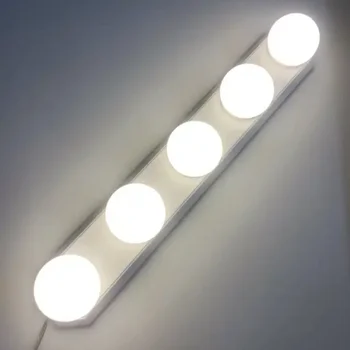Новое поступление Светодиодные лампы для макияжа для ванной комнаты Зеркало Свет CCT Сменный красивый вид Макияж Свет