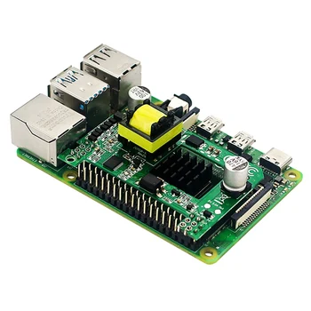 для Raspberry Pi 4B Модуль POE Питание через Ethernet Стандартные коммутаторы IEEE 802.3Af POE Hat для Raspberry Pi 4 Model B/3B+
