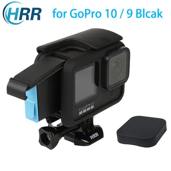 Go Pro Frame Mount Корпус Защитный чехол для GoPro Hero 11/10/9 Черные аксессуары для экшн-камер