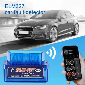 Новый мини ELM327 Bluetooth V2.1 OBD2 Автомобильный диагностический сканер ELM 327 Bluetooth для Android / Symbian для протоколов OBDII 3 цвета