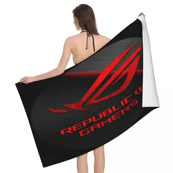 Asus Rog Strix Logo Полотенца Полотенце для лица Pareo Банные полотенца Полотенца Ванная комната Роскошное пляжное полотенце
