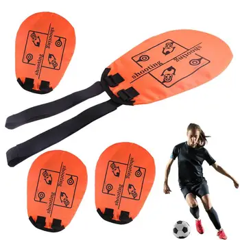 Цель для тренировки ворот Мишень для футбольного мяча для тренировки точности Прочная и ярко окрашенная мишень для футбольного мяча с ремнями