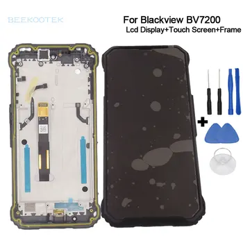Новый оригинальный ЖК-дисплей Blackview BV7200 + сенсорный экран + аксессуары для замены рамки для смартфона Blackview BV7200