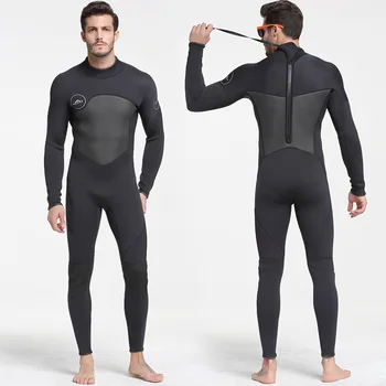 SBART Новый мужской взрослый цельный водолазный костюм 5 мм, трансграничный холодный и теплый гидрокостюм, купальник для серфинга
