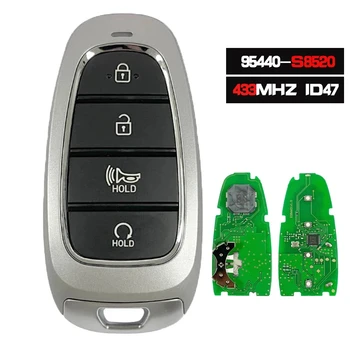 KEYECU 95440-S2600, TQ8-FOB-4F26 Интеллектуальный дистанционный ключ 433 МГц ID47 для Hyundai Santa Fe 2020 2021 2022 2023